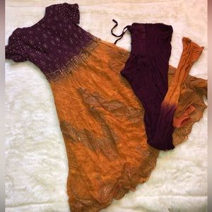 Matching Dress and Pants Set